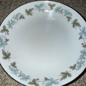 Vintage Fine China Of Japan Leaf Fruit Pattern Fruit/Dessert Bowl 7.5"‎